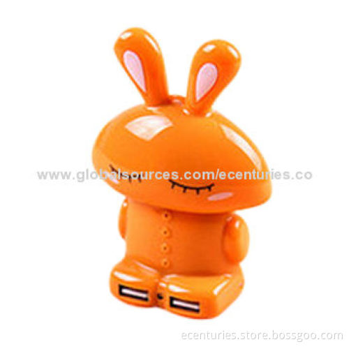 Rabbit Power Bank with Dual USB port
